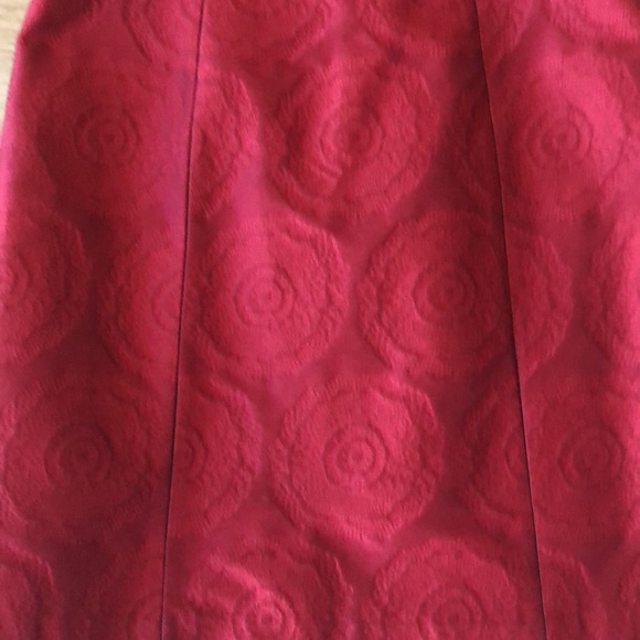 Theory red strapless dress - Picture 3 of 5